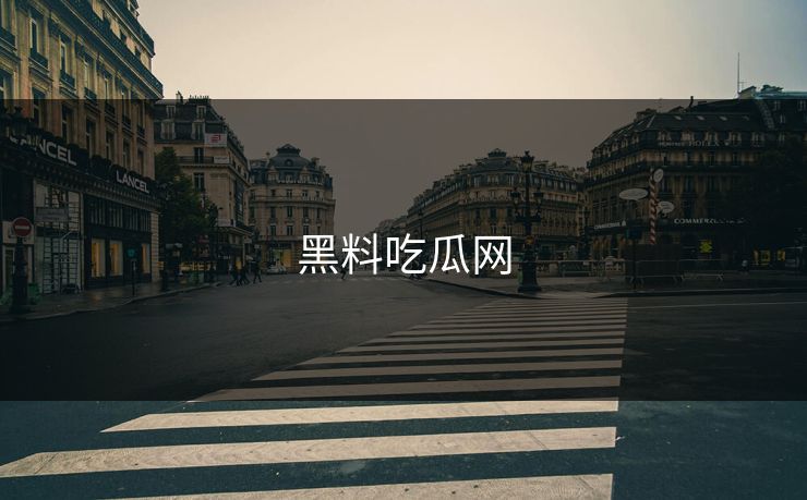 黑料吃瓜网 黑料吃瓜网